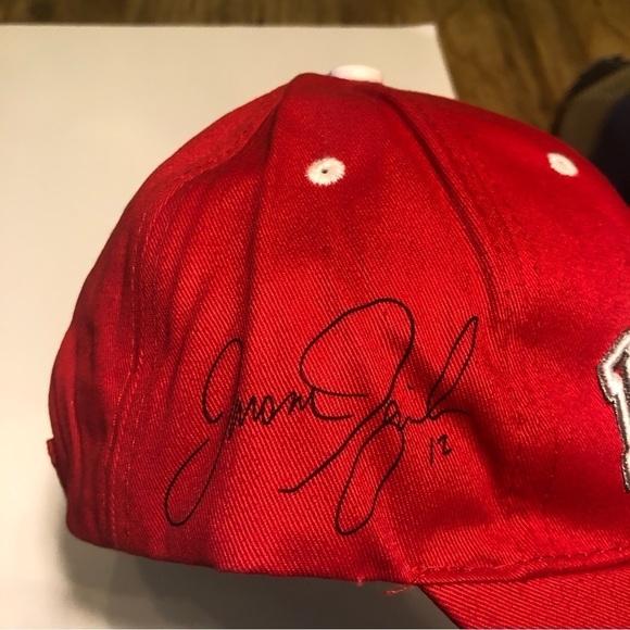 NWT Jarome Iginla #12 NHLPA Signature Hat Cap Adult Mens Adjustable One Size - Picture 2 of 4